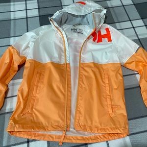 Helly Hansen rain jacket, youth size US14